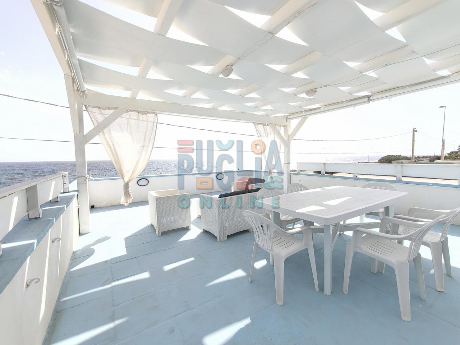 Apartamento Bilocale Blue House Fronte Mare, A Posto Rosso Capilungo Exterior foto