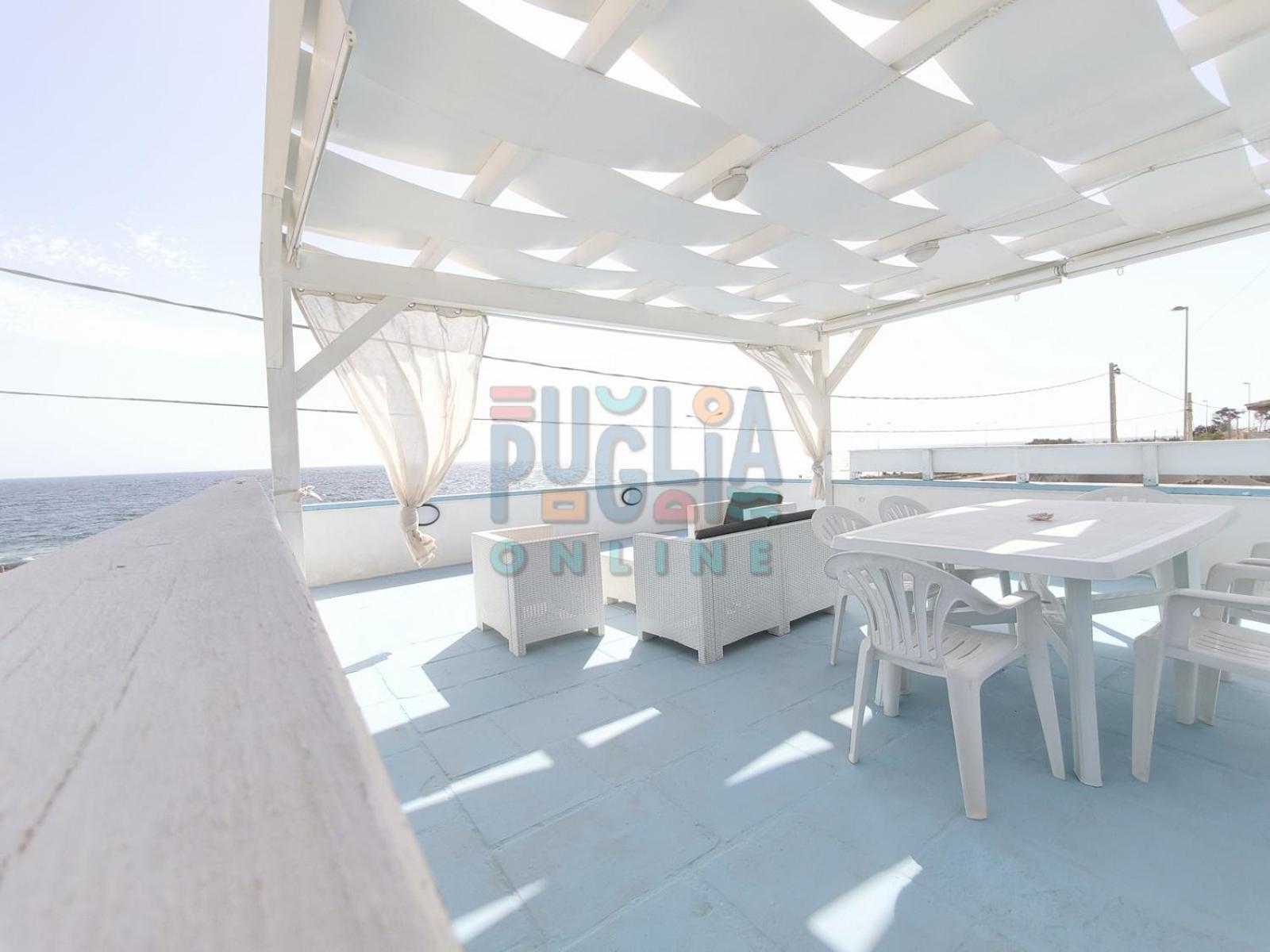 Apartamento Bilocale Blue House Fronte Mare, A Posto Rosso Capilungo Exterior foto