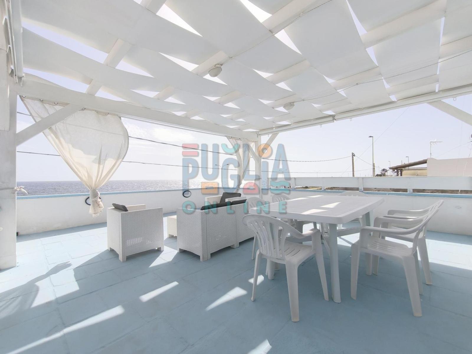 Apartamento Bilocale Blue House Fronte Mare, A Posto Rosso Capilungo Exterior foto